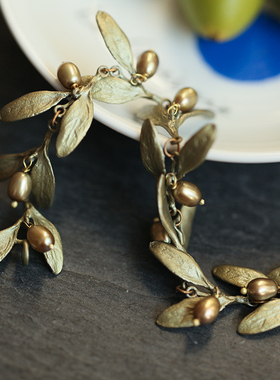 MichaelMichaud女珍珠复古手链