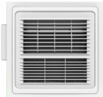 Guangyuan store AUPU Op integrated ceiling makeup room Embedded blow warm blower heating appliances QT920K white