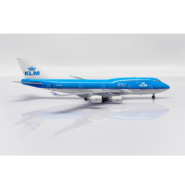 JC Wings 1:400 B747-400 荷兰皇家航空 PH-BFG XX40117/A 含蒙皮 - 图1