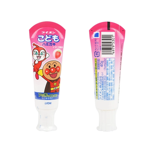 Японская импортная детская фруктовая зубная паста для младенца