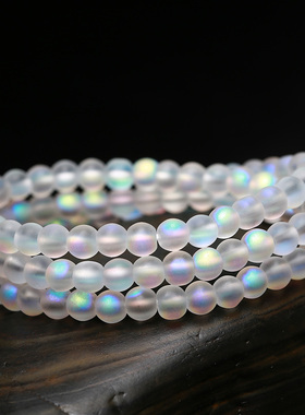 幻彩月光石百搭礼物姐妹红绳手链