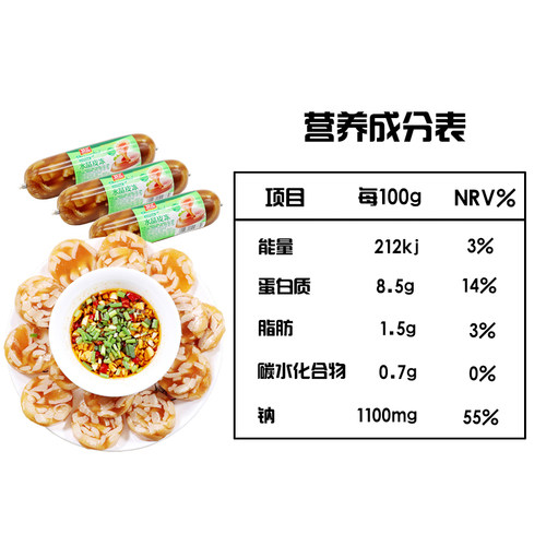 双汇水晶皮冻肠280g 猪肉皮冻肠肘花火腿香肠下酒菜凉拌拼盘 - 图2