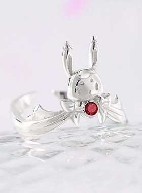 魔道戒指联名国动漫周边魏无羡蓝忘机兔兔饰品开口戒指送朋友礼物