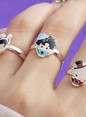 时光代理人动画时光奇境系列衍生周边饰品戒指时尚百搭送朋友饰品