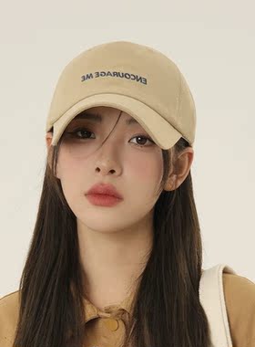 CoorKeva显脸小鸭舌帽宽帽檐女