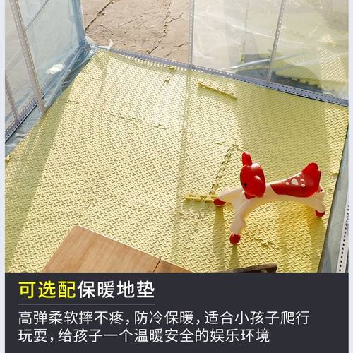 透明隔离房帐篷加厚阳光房遮阳棚防雨庭院户外围布遮雨篷四脚棚子 - 图3