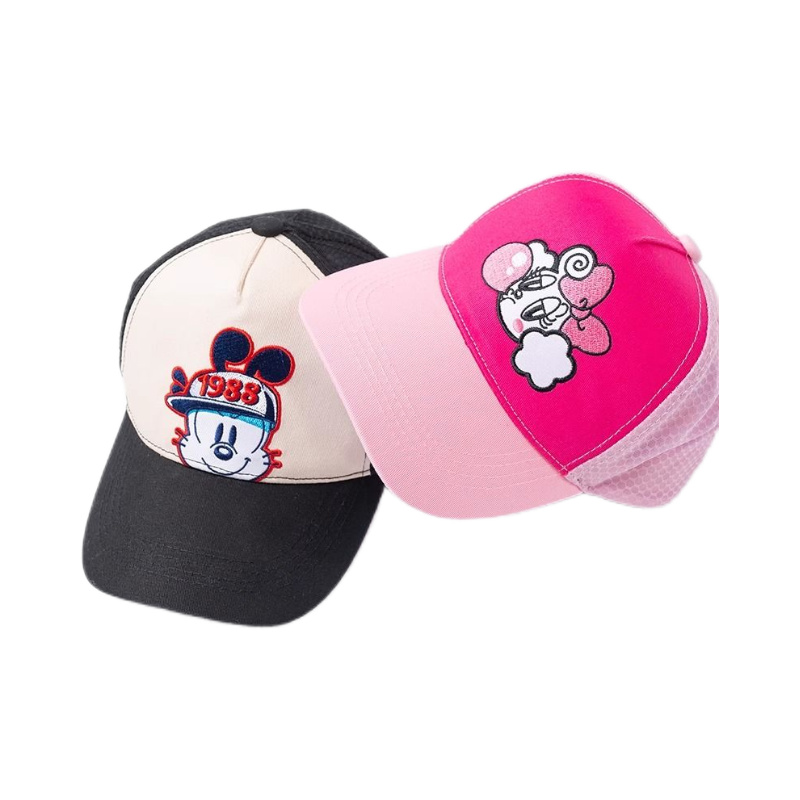 巴布豆宝宝儿童鸭舌帽子防晒薄款男女童棒球帽夏季网眼遮阳太阳帽,淘宝优惠券,粉丝福利购,淘宝优惠卷