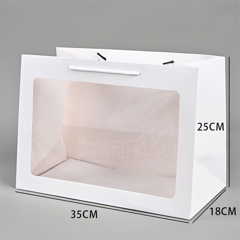 透明玩偶礼品袋情人节送礼袋鲜花礼物袋结婚伴手礼袋橱窗手提袋,淘宝优惠券,粉丝福利购,淘宝优惠卷