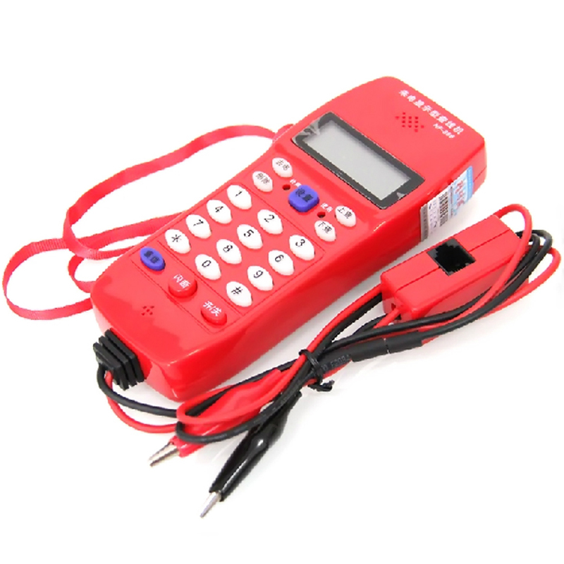 包邮精明鼠NF-866查线电话机测试器测线电话机测试线路电话多插头-图2
