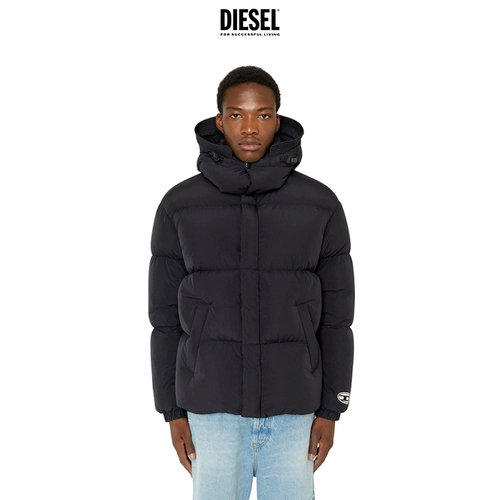 Diesel, демисезонный классический цветной пуховик для влюбленных