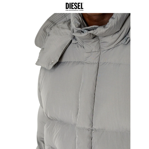 Diesel, демисезонный классический цветной пуховик для влюбленных