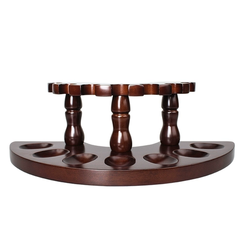 Newbee Pipe Stand Solid Wood Vertical Fean 7-позиционный ковш сидень