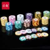 Crown Chip Coin Professional Texas Poker Play Card Card и Card Room Special Mahjong Field Tokens Money Point