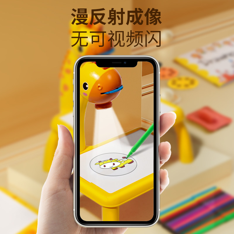 2026新款女孩玩具小女孩子4儿童礼物女童3到6岁以上益智投影画板5