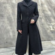 Shizao vintage palace Hepburn style woolen coat