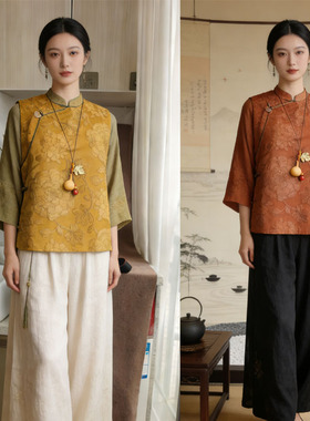 红依新中式禅意葫芦长款毛衣项链