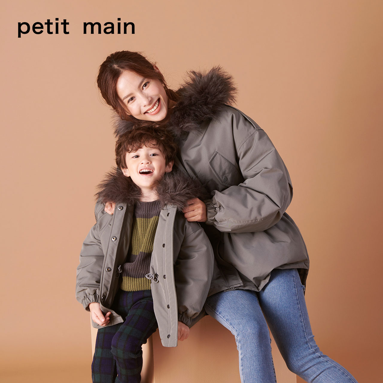 Petit main 日系亲子派克羽绒服 凑单折后￥240.8包邮