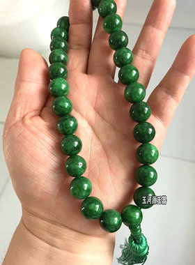 天然干青翡翠铁龙生祖