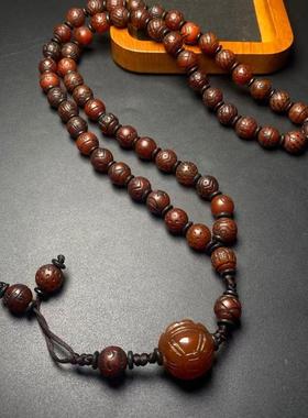 天然玉石玛瑙项链女款毛衣链