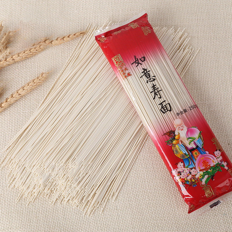 沈大成如意寿面250g长寿生日面条方面面条上海特产_虎窝淘