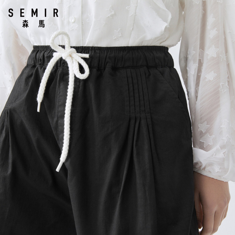 森马休闲短裤2020夏季新款少女裤子 森马outlets店休闲裤