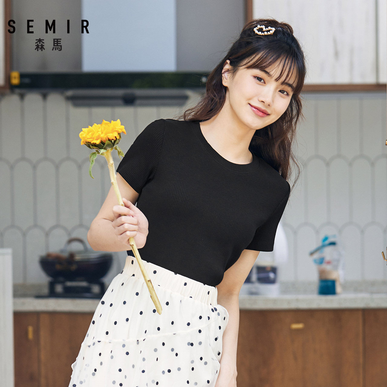 森马短袖t恤2020夏季新款打底衫 森马outlets店T恤