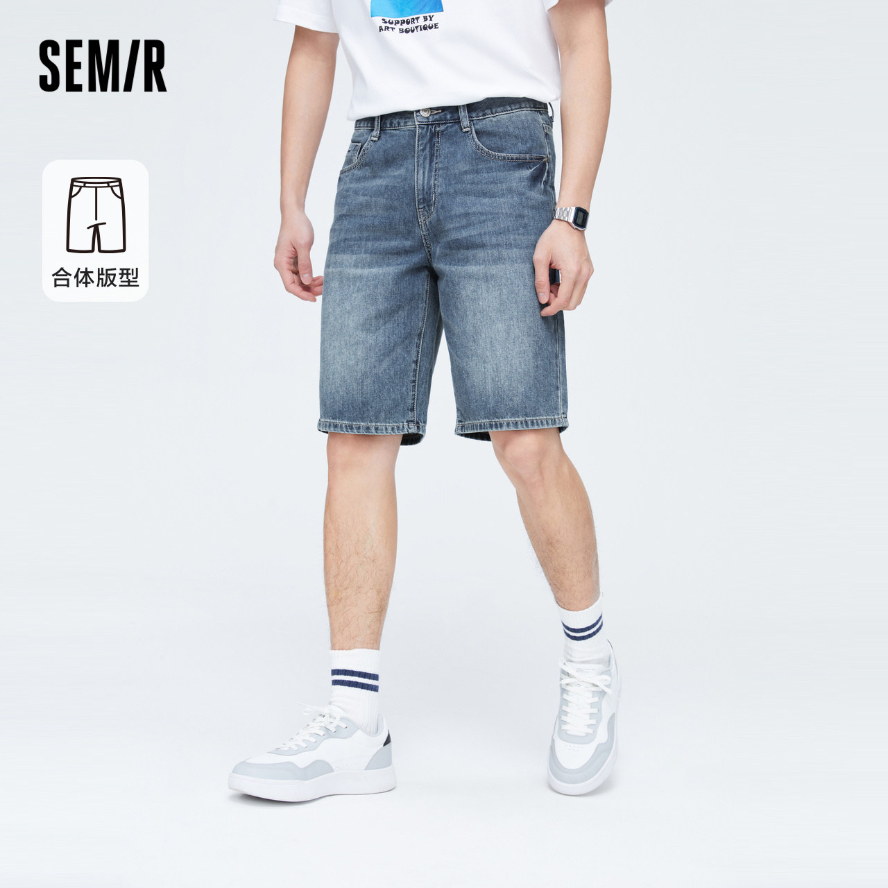  森马outlets店牛仔裤