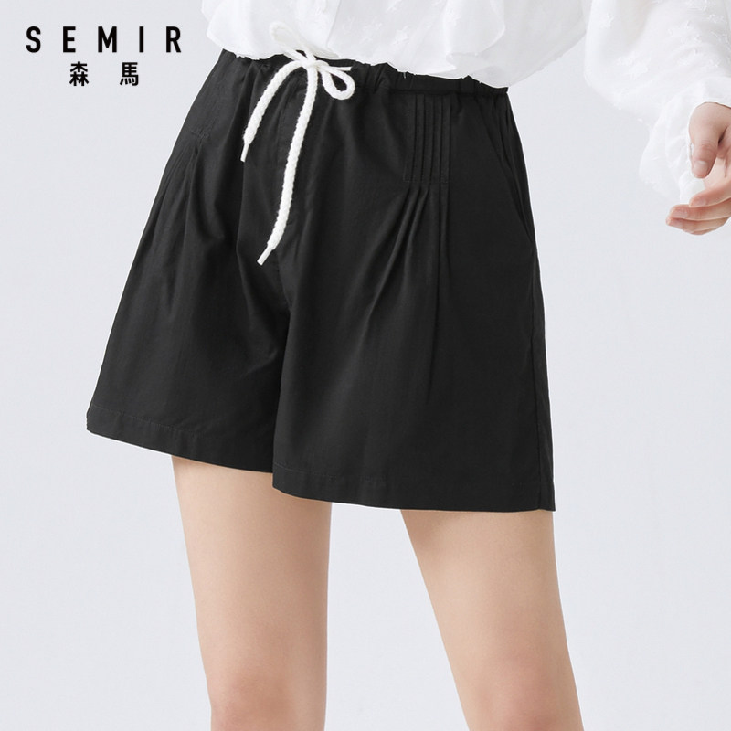 森马休闲短裤2020夏季新款少女裤子 森马outlets店休闲裤