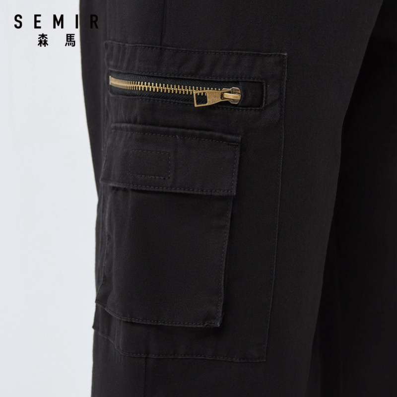 森马2020夏季新款男潮流工装休闲裤 森马outlets店休闲裤