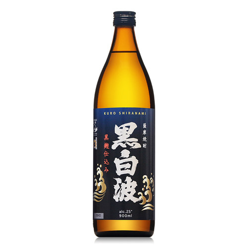 日本烧酒萨摩黑白波本格芋烧酎原装进口甘薯发酵蒸馏酒微醺地瓜烧 - 图3