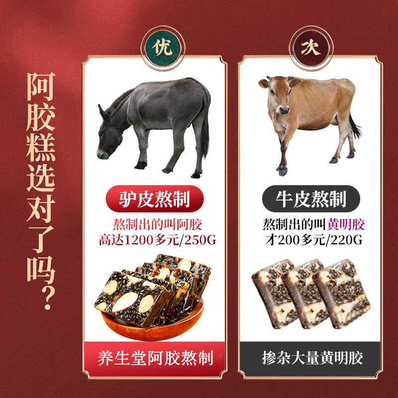 dd养生堂中药科学研究院即食阿胶糕 锦平仙其他药食同源食品