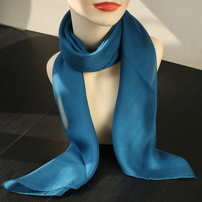 100%桑蚕丝丝巾90方巾纯色米白色新款春秋夏薄款纱巾围脖真丝围巾,淘宝优惠券,粉丝福利购,淘宝优惠卷