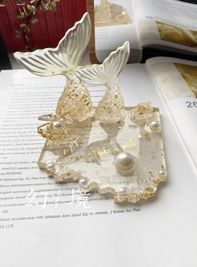 滴胶成品海洋风礼物桌面手机支架