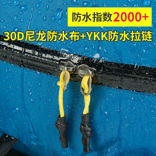 旅行便携可折叠双肩背包轻薄收纳皮肤包防水户外旅游小背包超轻便 - 图2