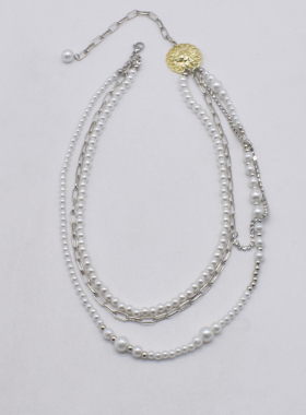 轻奢合金女式葵花项链