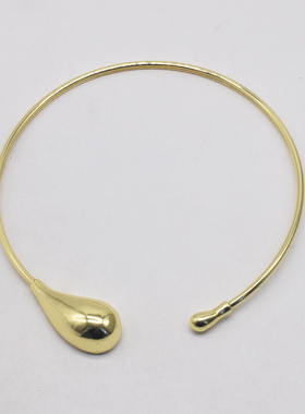 时尚合金女式水滴项圈