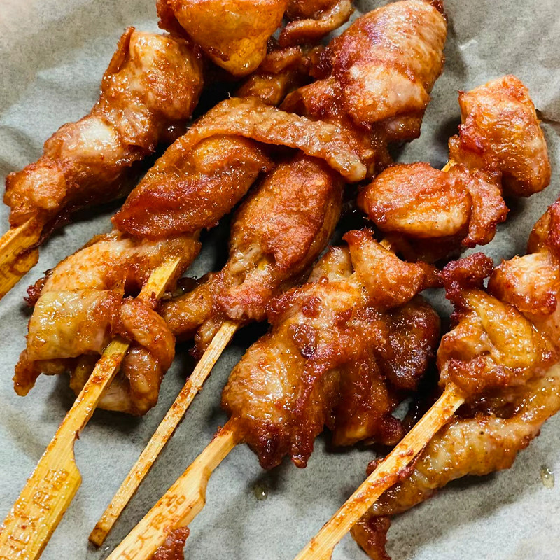 正大孜然鸡腿肉串烧烤腿肉串鸡肉串空气炸锅半成品商用400g10根,淘宝优惠券,粉丝福利购,淘宝优惠卷