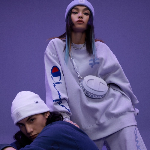 [Та же самая звезда] Чемпион Чемпион Canotwait Co -Brande Cround Cake Bag C1919 Bag Cross -Cross Bag Tide