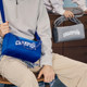Champion shoulder bag women's solid color retro zipper bag