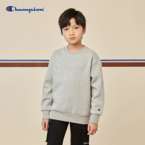 Champon champion children 23 autumn winter new men and women CUHK childrens thin suede revelers with embroidered jacket