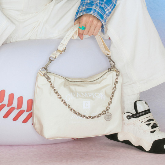 Champion冠军斜挎包25秋冬新款幸运饼干包女时尚腋下包通勤单肩包