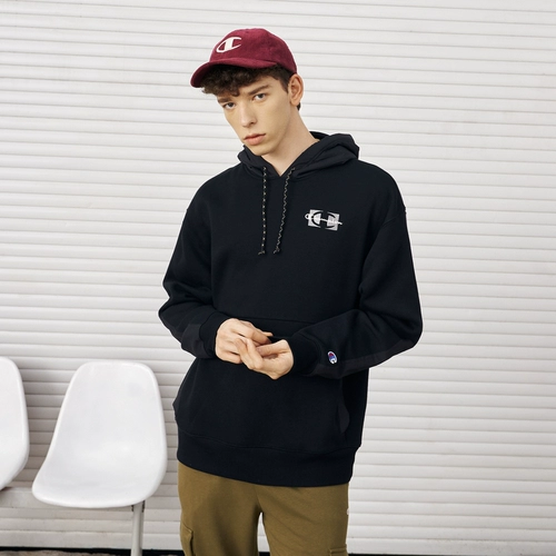 Утепленная весенняя толстовка с капюшоном для влюбленных подходит для мужчин и женщин, с вышивкой