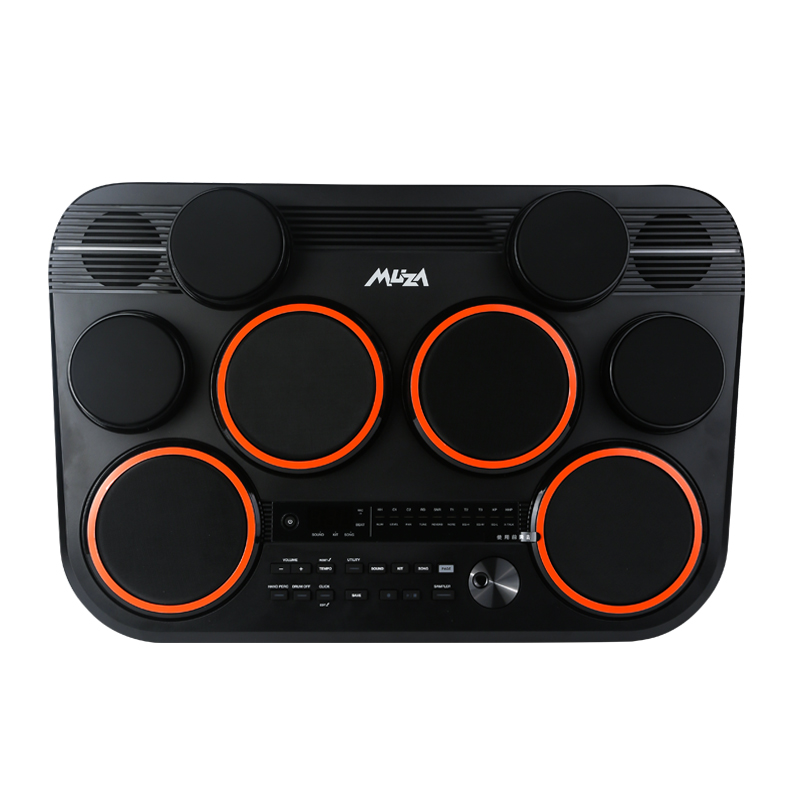 美得理魔鲨DD325四网面桌面电子鼓 小巧便携户外演出电子鼓,淘宝优惠券,粉丝福利购,淘宝优惠卷