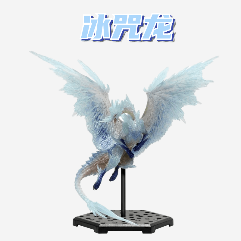 Capcom怪物猎人世界mhw盒蛋雷狼龙轰龙冥灯龙钢龙历战灭尽龙 鸟居屋正版手办店 淘优券