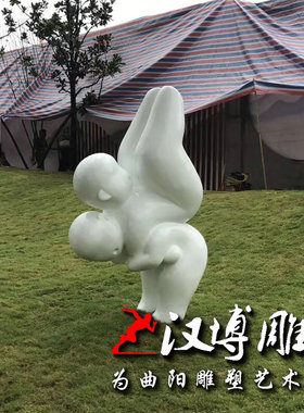 卡通鞭炮春节喜庆商场人物雕塑