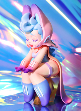 玻璃钢网红打卡吉祥物潮玩摆件