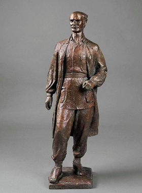 大理石铸铜名人烈士白求恩雕塑