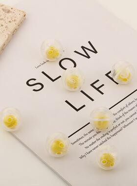 创意儿童玩具配件手工DIY玩偶辅料内置摇铃塑料铃铛响球双铃配饰