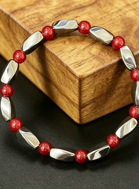 Cross-border elastic beaded bracelet accessory跨境潮流手链