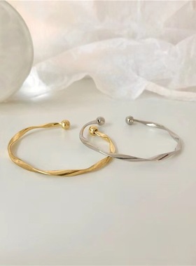 Trendy design jewelry open bracelet for women跨境女式首饰品